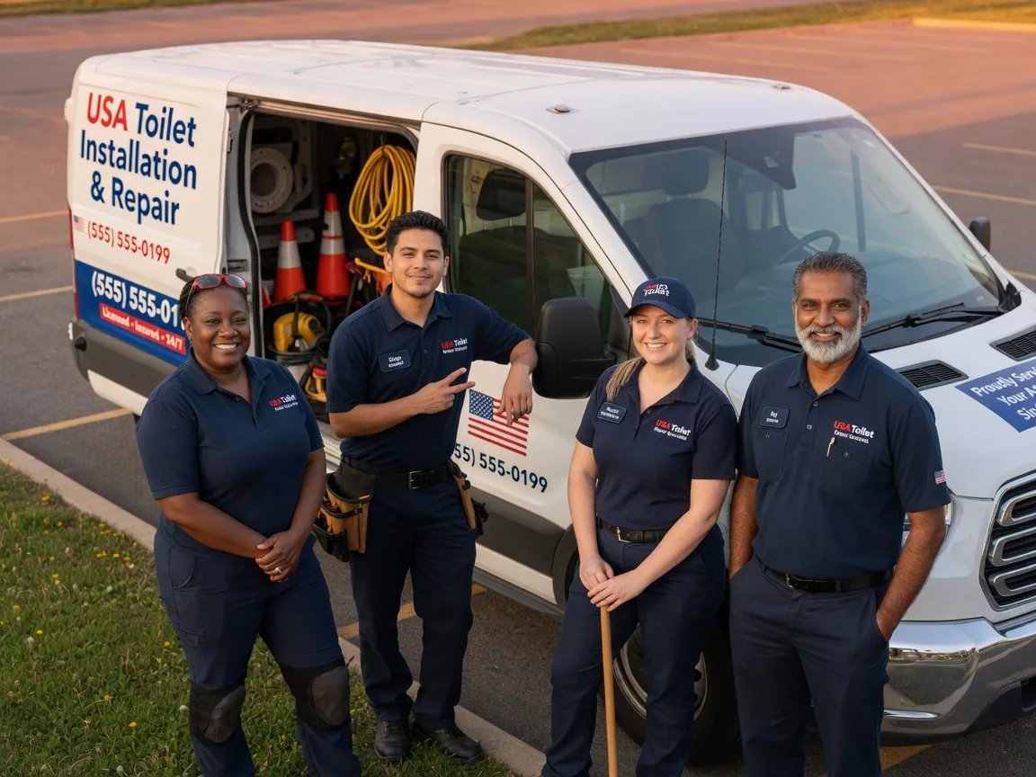 Toilet Installation company in Rosamond, IL